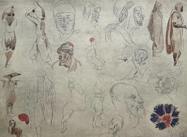 Eugène Delacroix, Composition, Trente et un Dessins et Aquarelles du Maroc, Limited Edition