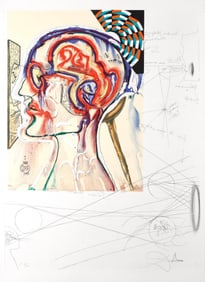 Salvador Dalí, Lunettes à hologrammes et ordinateurs pour voir les objets imaginés,