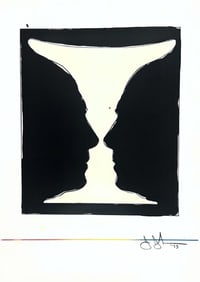 Jasper Johns, Cup 2 Picasso (Field 168; ULAE 123), XXe siècle, Limited Edition Lithograph