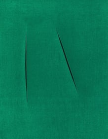 Lucio Fontana, Composition, XXe siècle, Limited Edition Lithograph