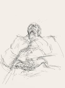 Alberto Giacometti, Georges Braque le 31 août 1963, l’Hommage à Georges Braque,