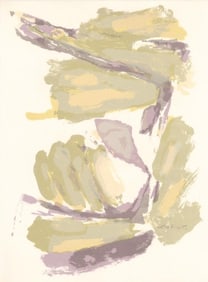 Pierre Pallut, Composition, l’Hommage à Georges Braque, Derrière le miroir, Limited