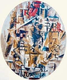 Georges Braque, La bouteille de rhum, l’Hommage à Georges Braque, Derrière le