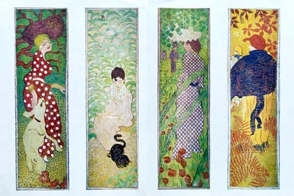 Pierre Bonnard, Composition, Derrière le miroir, Limited Edition Lithograph