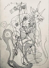 Georges Braque, Composition (Vallier 23), Hesiode, Théogonie, Derrière le miroir, Limited