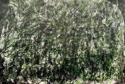 François Fiedler, Composition, Derrière le miroir, Limited Edition Lithograph