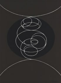 Pablo Palazuelo, Composition, Hommage à Aimé et Marguerite Maeght, Derrière le