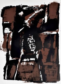 Orlando Pelayo, Composition, Œuvres complètes d'Albert Camus, Limited Edition Lithograph