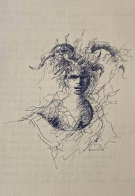 Marie Laurencin, Composition, Dessins de Matisse, Hommage nº2, Limited Edition Lithograph