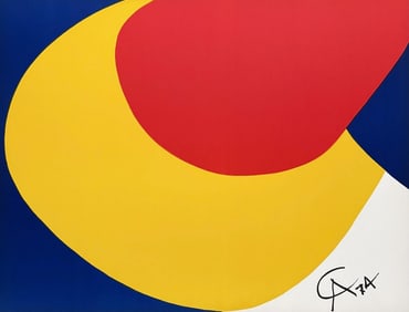Alexander Calder, Convection, Braniff International Airways Flying Colors Collection, Limited
