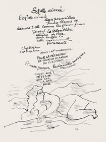 Fernand Léger, Composition (Saphire 24-38), Les Illuminations, Limited Edition Lithograph