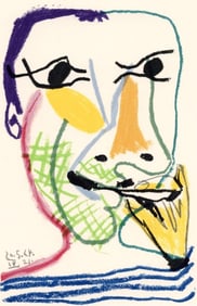Pablo Picasso, Composition, Le Goût du Bonheur (Cramer 148; Bloch 2013), Limited Edition Mixed