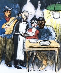 Kees van Dongen, Montmartre (Juffermans JL 34), Regards sur Paris, Limited Edition Lithograph