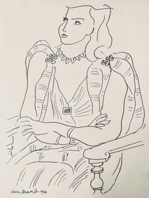 Henri Matisse, Composition, Dessins de Matisse, Hommage nº2, Limited Edition Lithograph