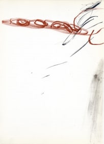 Antoni Tàpies, Composition, Derrière le miroir, Limited Edition Lithograph