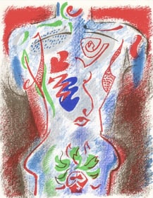 André Masson, Composition, XXe siècle, Limited Edition Lithograph