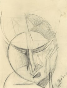 Antoine Pevsner, Composition, XXe siècle, Limited Edition Lithograph