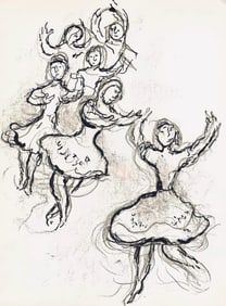 Marc Chagall, Composition (Cramer 61), Le Plafond de l'Opéra de Paris, Limited Edition