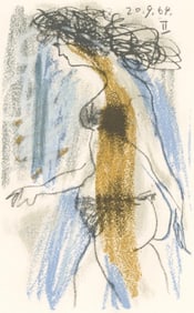 Pablo Picasso, Composition, Le Goût du Bonheur (Cramer 148; Bloch 2013), Limited Edition Mixed