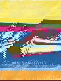 Paul Guiramand, Composition, L'Odyssée, Limited Edition Lithograph