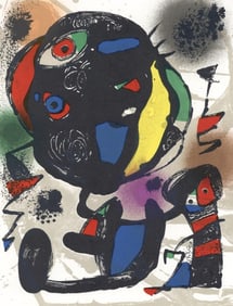 Joan Miró, Composition, (Cramer 249; Mourlot 1260), Joan Miró Lithographs, Limited Edition