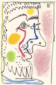 Pablo Picasso, Composition, Le Goût du Bonheur (Cramer 148; Bloch 2013), Limited Edition Mixed