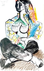 Pablo Picasso, Composition (Cramer 101), Carnet de la Californie, Limited Edition Lithograph