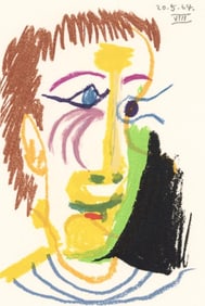 Pablo Picasso, Composition, Le Goût du Bonheur (Cramer 148; Bloch 2013), Limited Edition Mixed