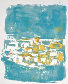 Orlando Pelayo, Composition, Œuvres complètes d'Albert Camus, Limited Edition Lithograph