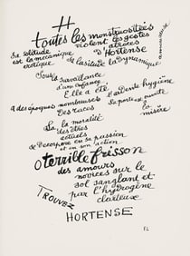 Fernand Léger, Composition (Saphire 24-38), Les Illuminations, Limited Edition Lithograph