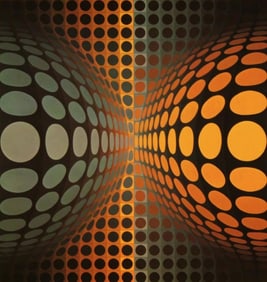 Victor Vasarely, Composition, Vega, Limited Edition Héliogravure