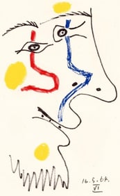 Pablo Picasso, Composition, Le Goût du Bonheur (Cramer 148; Bloch 2013), Limited Edition Mixed