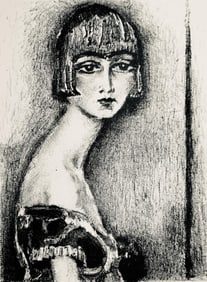 Kees van Dongen, La Perruque d'argent (Juffermans 6), Van Dongen, Limited Edition Lithograph