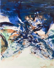 Zao Wou-Ki, San Lazzaro et ses Amis, XXe Siècle, Limited Edition Lithograph