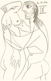 Pablo Picasso, Composition, Le Goût du Bonheur (Cramer 148; Bloch 2013), Limited Edition Mixed