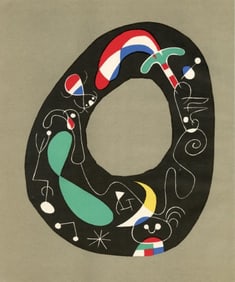 Joan Miró, Composition (Cramer 39), Joan Miró, Limited Edition Lithograph