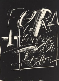 Antoni Tàpies, Composition, Derrière le miroir, Limited Edition Lithograph