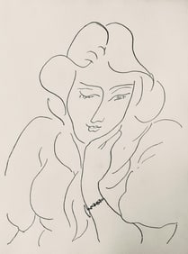 Henri Matisse, Composition, Dessins de Matisse, Hommage nº2, Limited Edition Lithograph