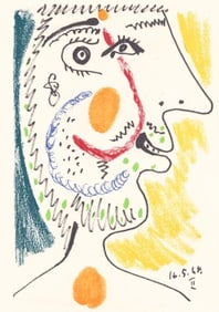Pablo Picasso, Composition, Le Goût du Bonheur (Cramer 148; Bloch 2013), Limited Edition Mixed