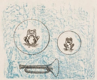Max Ernst, Composition (Spies/Leppien 218), La Ballade du Soldat, Limited Edition Lithograph
