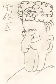 Pablo Picasso, Composition, Le Goût du Bonheur (Cramer 148; Bloch 2013), Limited Edition Mixed