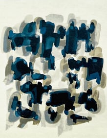 Raoul Ubac, Composition, Derrière le miroir, Limited Edition Lithograph