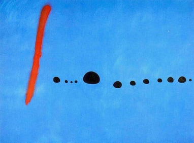 Joan Miró, Composition (Cramer 69; Dupin 292; Mourlot 286-294), Miró 1959-1960, Limited