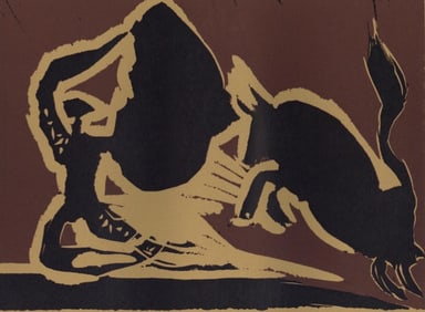 Pablo Picasso, Farol (Orozco 214), Grabados al linóleo, Limited Edition Linocut