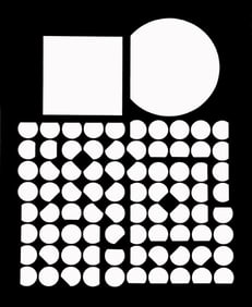 Victor Vasarely, Composition, Corpusculaires, Limited Edition Héliogravure
