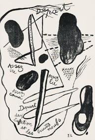 Fernand Léger, Composition (Saphire 24-38), Les Illuminations, Limited Edition Lithograph