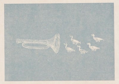 Max Ernst, Composition (Spies/Leppien 218), La Ballade du Soldat, Limited Edition Lithograph