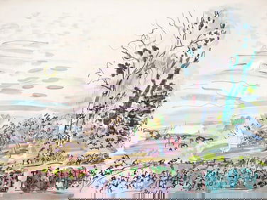 Raoul Dufy, Composition, Eaux-de-vie, Esprit de la fleur et du fruit, Limited Edition Lithograph