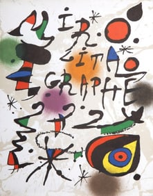 Joan Miró, Composition, (Cramer 230; Mourlot 1112), Joan Miró Lithographs, Limited Edition