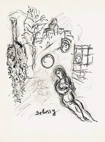 Marc Chagall, Composition (Cramer 61), Le Plafond de l'Opéra de Paris, Limited Edition